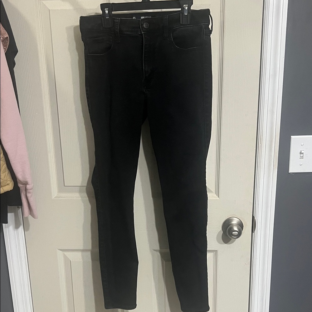 Hollister Women's Black Skinny Jeans